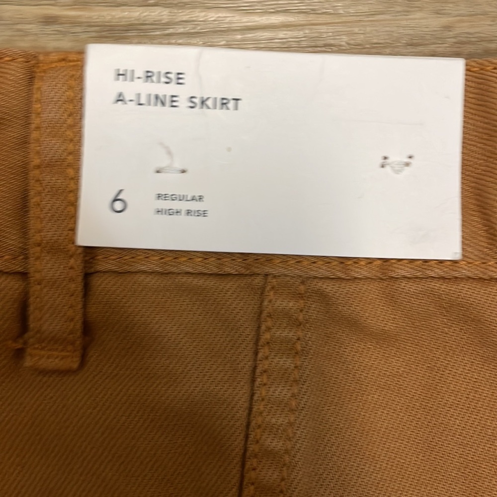 American eagle khaki denim skirt NWT - Picture 5 of 12